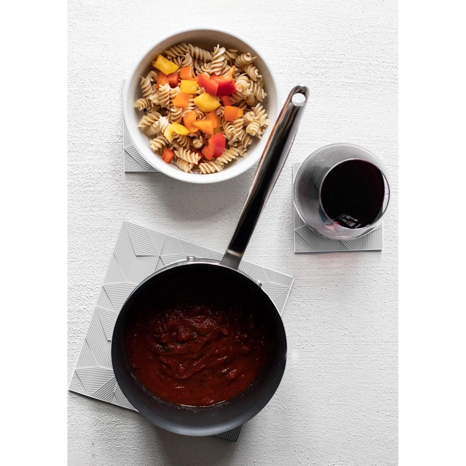 Juego de Manteles de Silicona GIR - Set de 2, 20.32cm y 10.16cm, Resistente al Calor