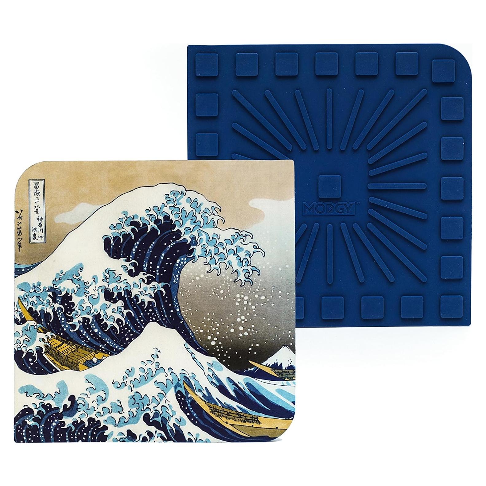 Trivet de Silicona Modgy Hokusai 20.32 cm Antideslizante