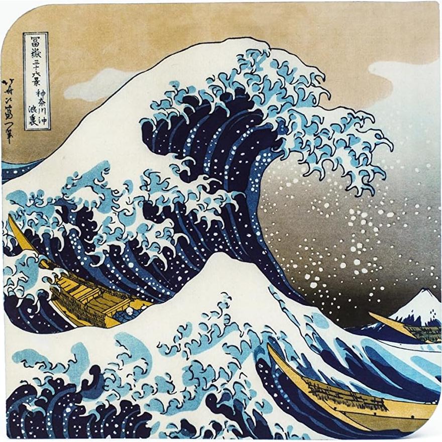 Trivet de Silicona Modgy Hokusai 20.32 cm Antideslizante