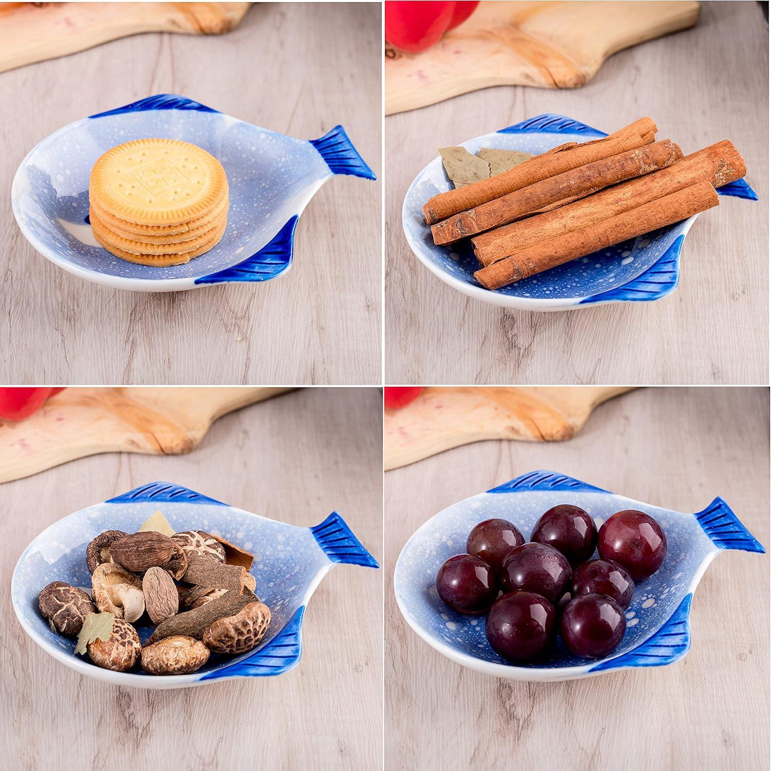 Juego de 2 Soportes de Cuchara Cerámica HPYNPES 16x13.5 cm