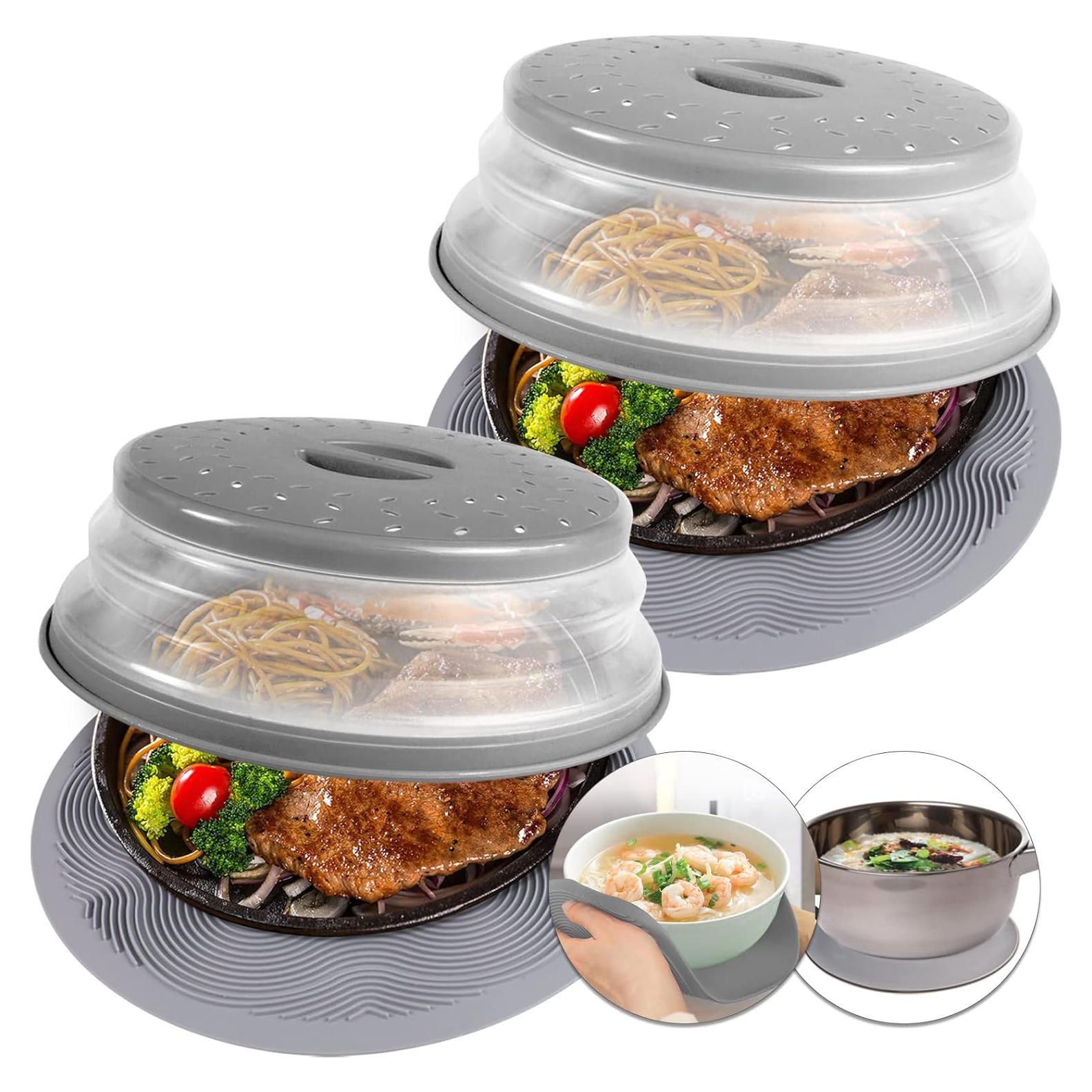 Aidacom Tapete y Cubierta para Microondas 10" Multiusos