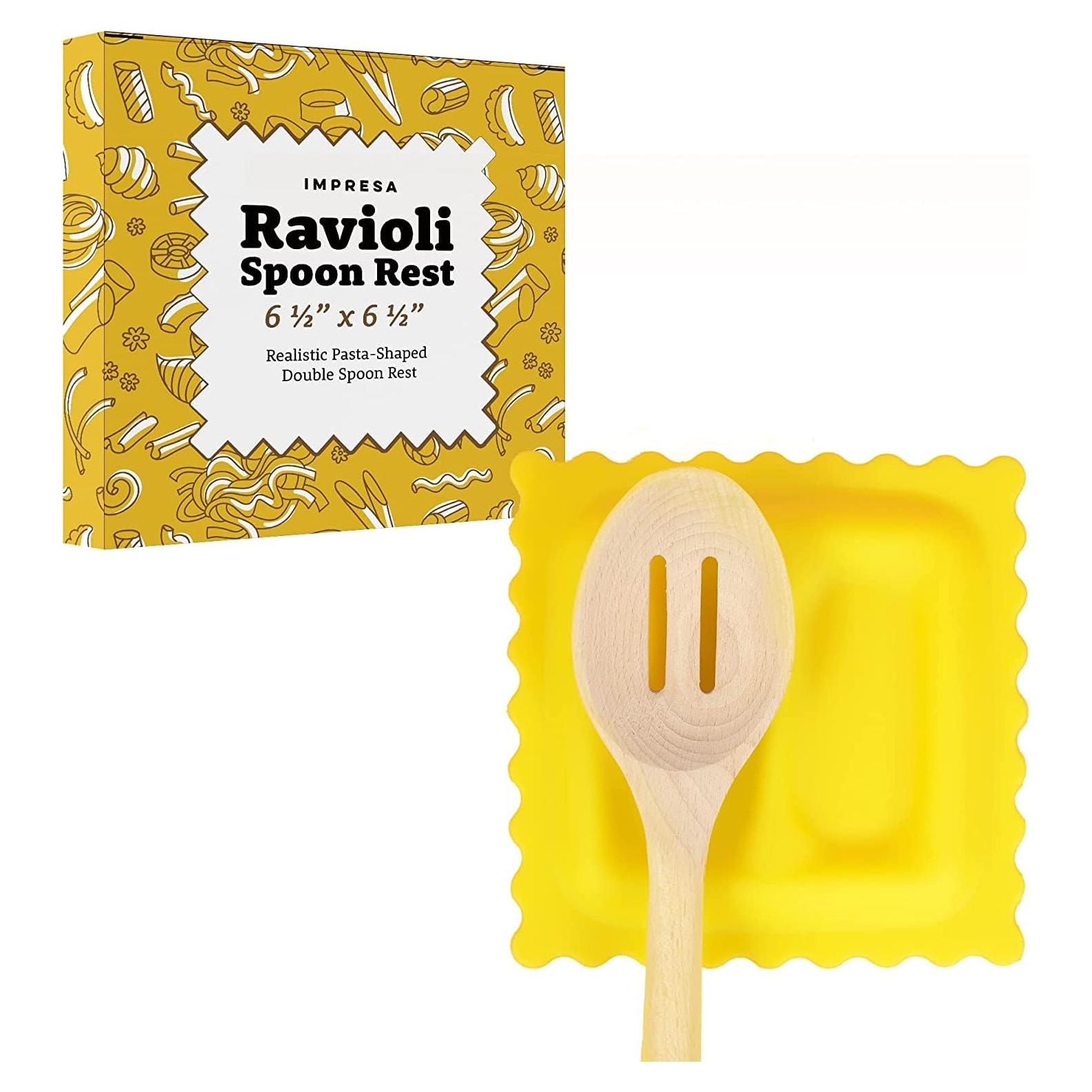 Soporte para Cucharas de Ravioli IMPRESA - Silicona 16.5 cm