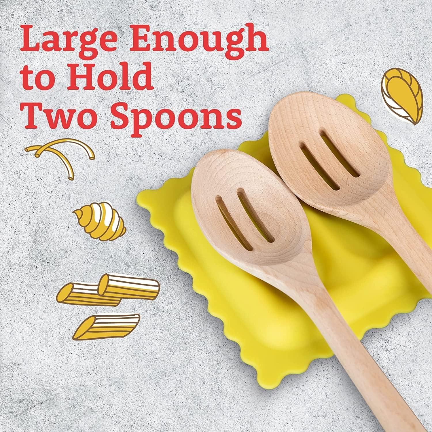 Soporte para Cucharas de Ravioli IMPRESA - Silicona 16.5 cm