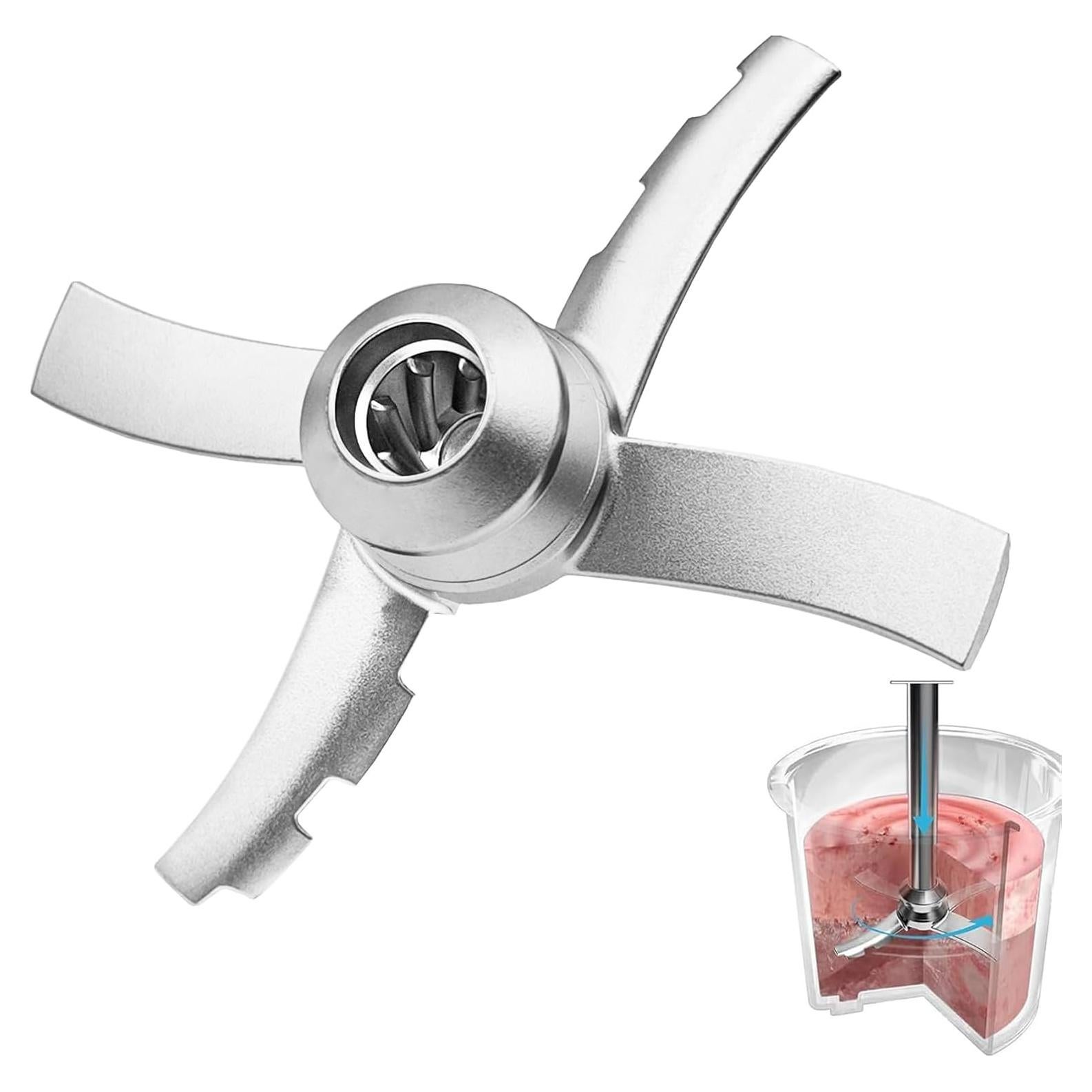 Cuchilla de Reemplazo Ninja Creami Kaluly NC301 NC300 NC299AMZ