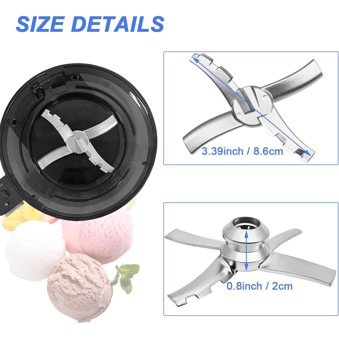 Cuchilla de Reemplazo Ninja Creami Kaluly NC301 NC300 NC299AMZ