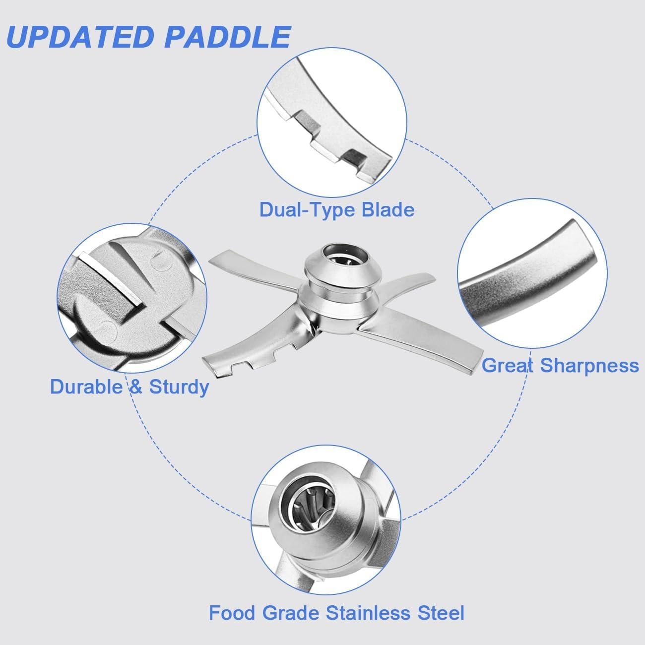 Cuchilla de Reemplazo Ninja Creami Kaluly NC301 NC300 NC299AMZ