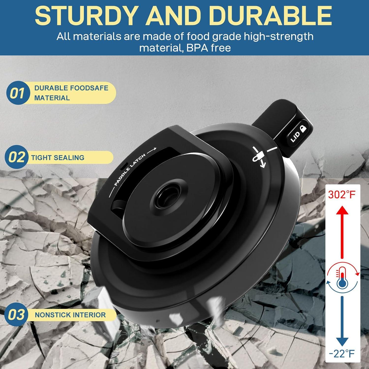 Tapa del Tazón Exterior Ninja NC301 - Policarbonato BPA Free