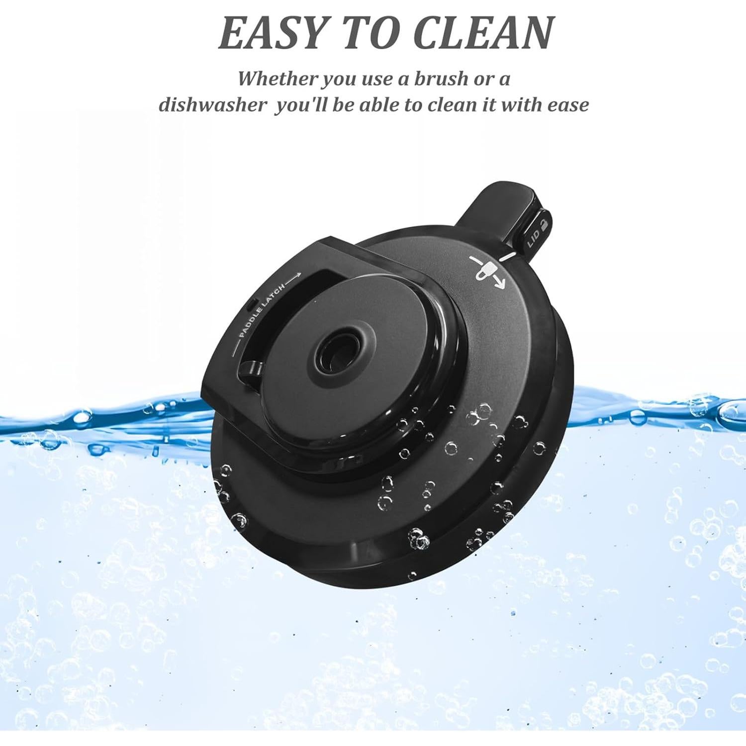 Tapa de Repuesto para Tazón Ninja CREAMi - Compatible NC299AMZ, NC300, NC301