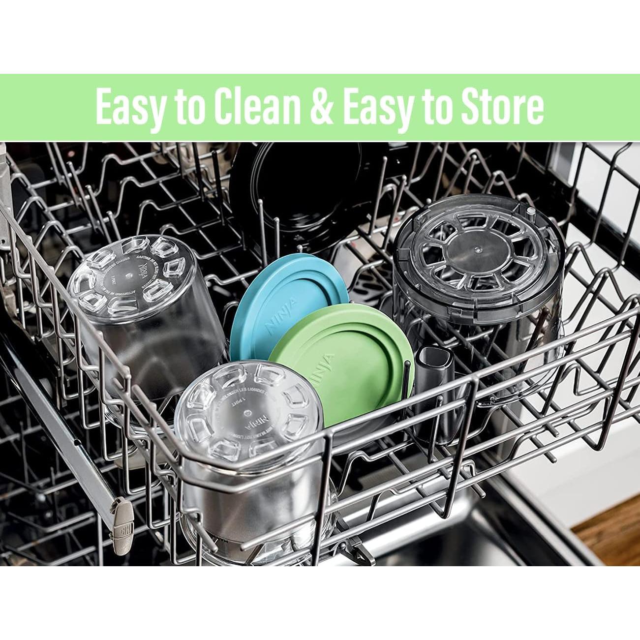 Contenedores de Helado Litex Ninja Creami 4 Pints Reutilizables