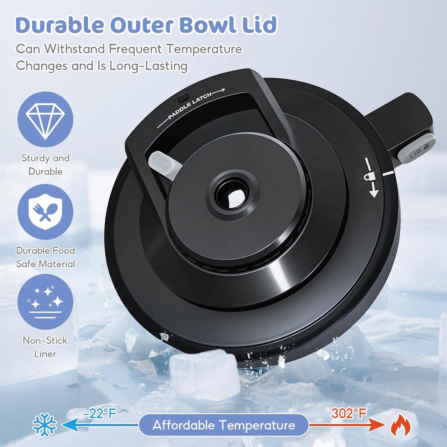 Tapa Externa de Reemplazo Ninja Creami Deluxe NC500/501