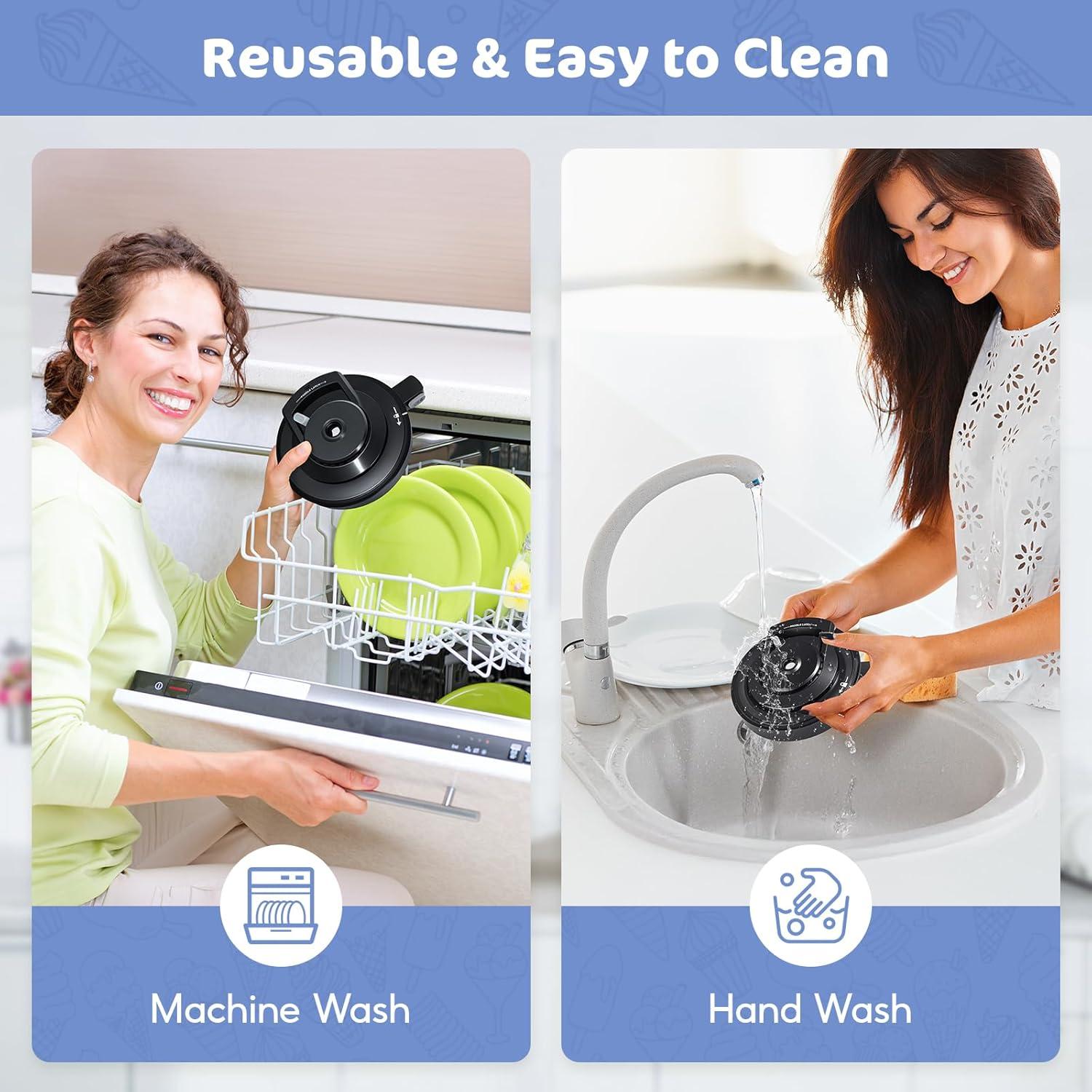 Tapa Externa de Reemplazo Ninja Creami Deluxe NC500/501