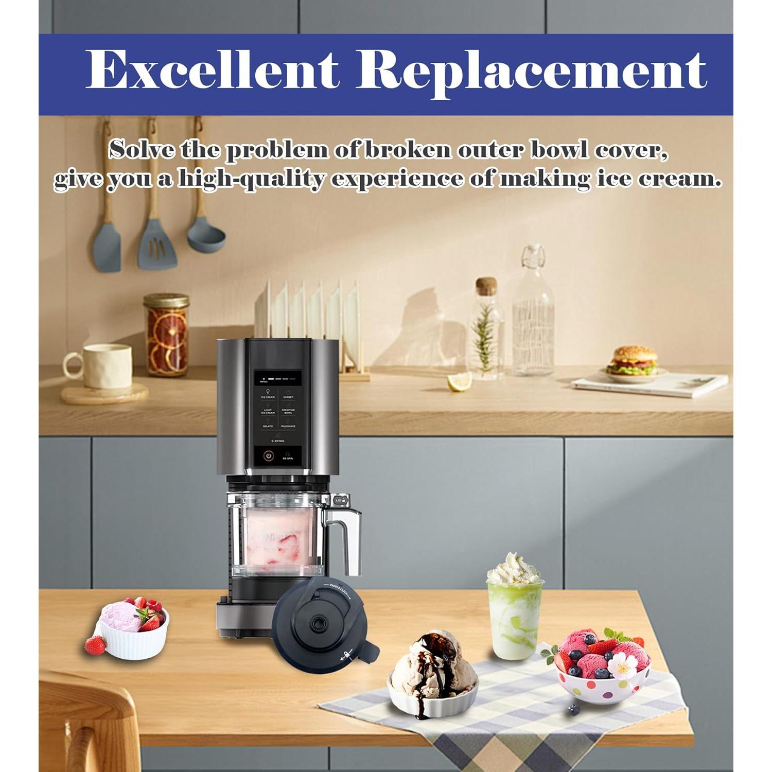 Tapa de Tazón Exterior con Cuchilla Ninja Creami NC301