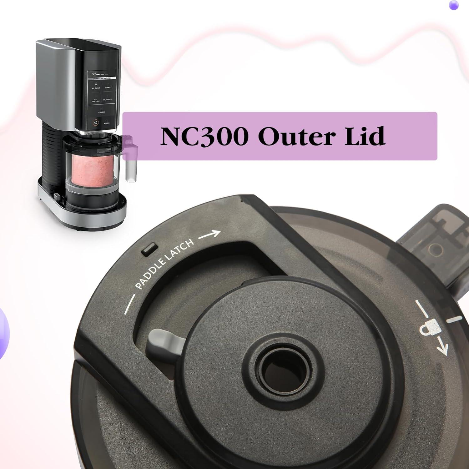 Tapa de Tazón SLLFLY para Máquina de Helados NC300 - Reutilizable