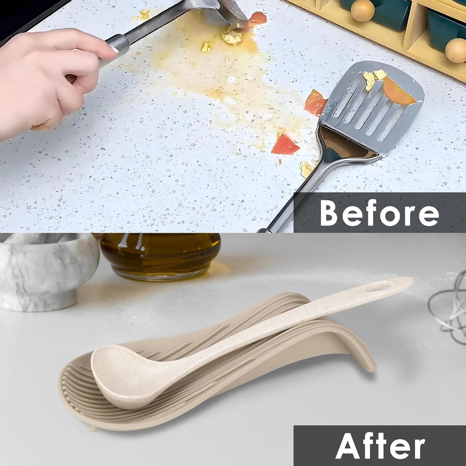 Paquete de 2 Soportes de Cuchara de Silicona Philo Fun