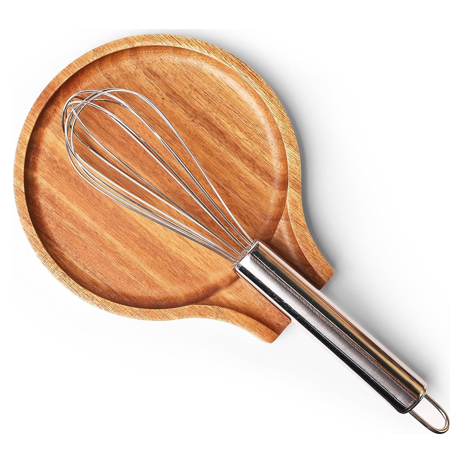 Soporte para Cucharas de Madera de Acacia NOOETAH 15.5x13 cm