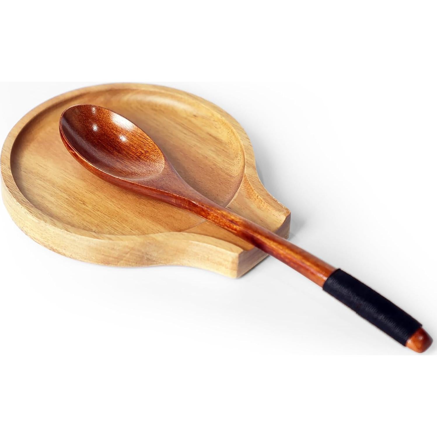 Soporte para Cucharas de Madera de Acacia NOOETAH 15.5x13 cm