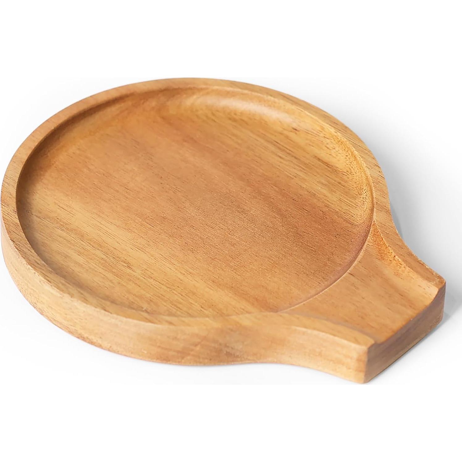 Soporte para Cucharas de Madera de Acacia NOOETAH 15.5x13 cm