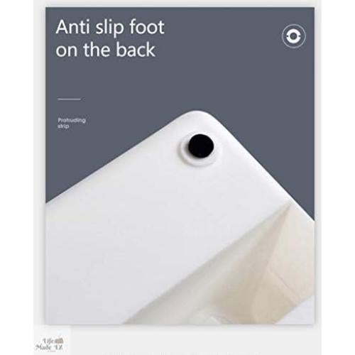 Soporte para Utensilios con Almohadilla de Goteo LifeMadeEZ - Antideslizante y Resistente al Calor