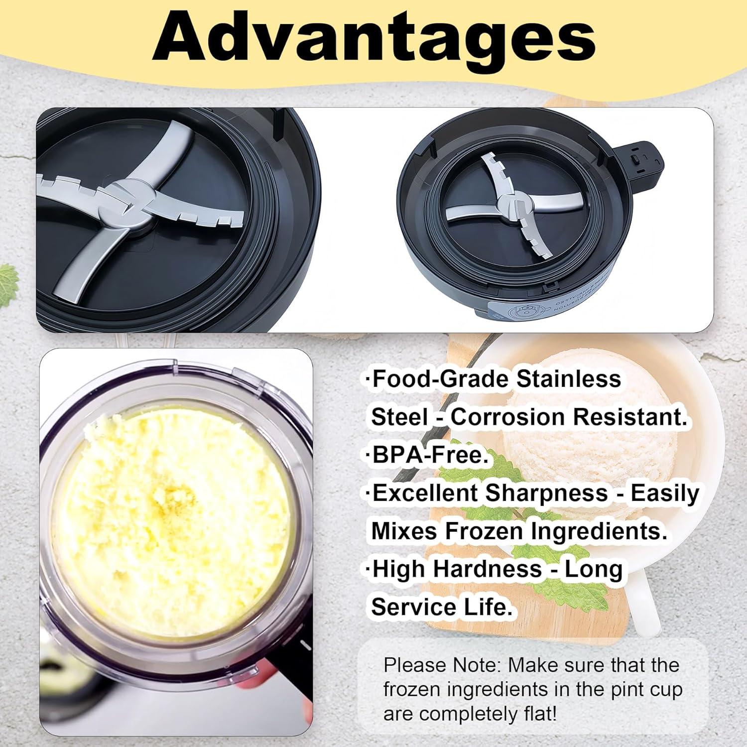 Paleta de Repuesto Ninja Creami NC300/301 Acero Inoxidable