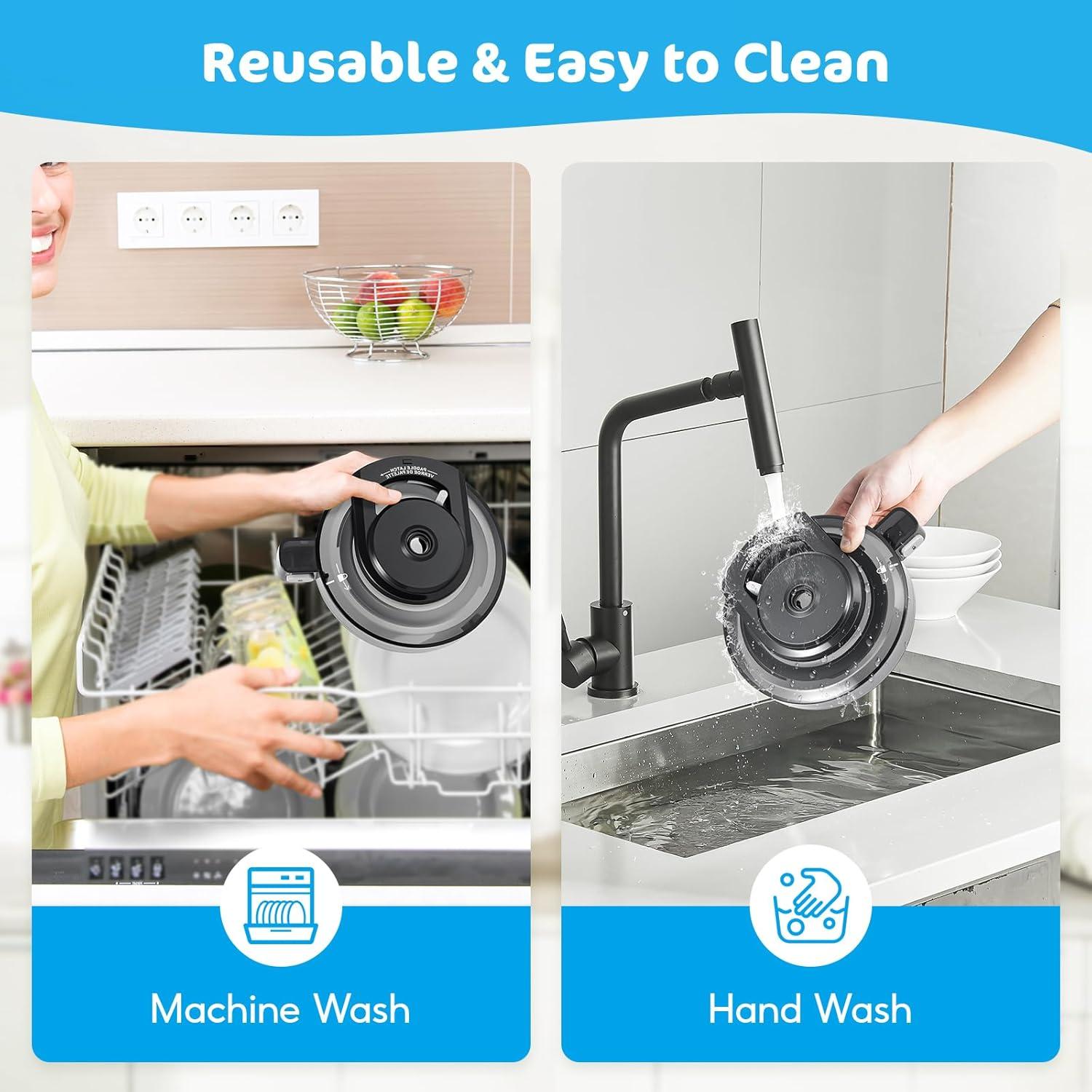 Tapa de tazón exterior Ninja Creami NC301 - Repuesto de alta calidad