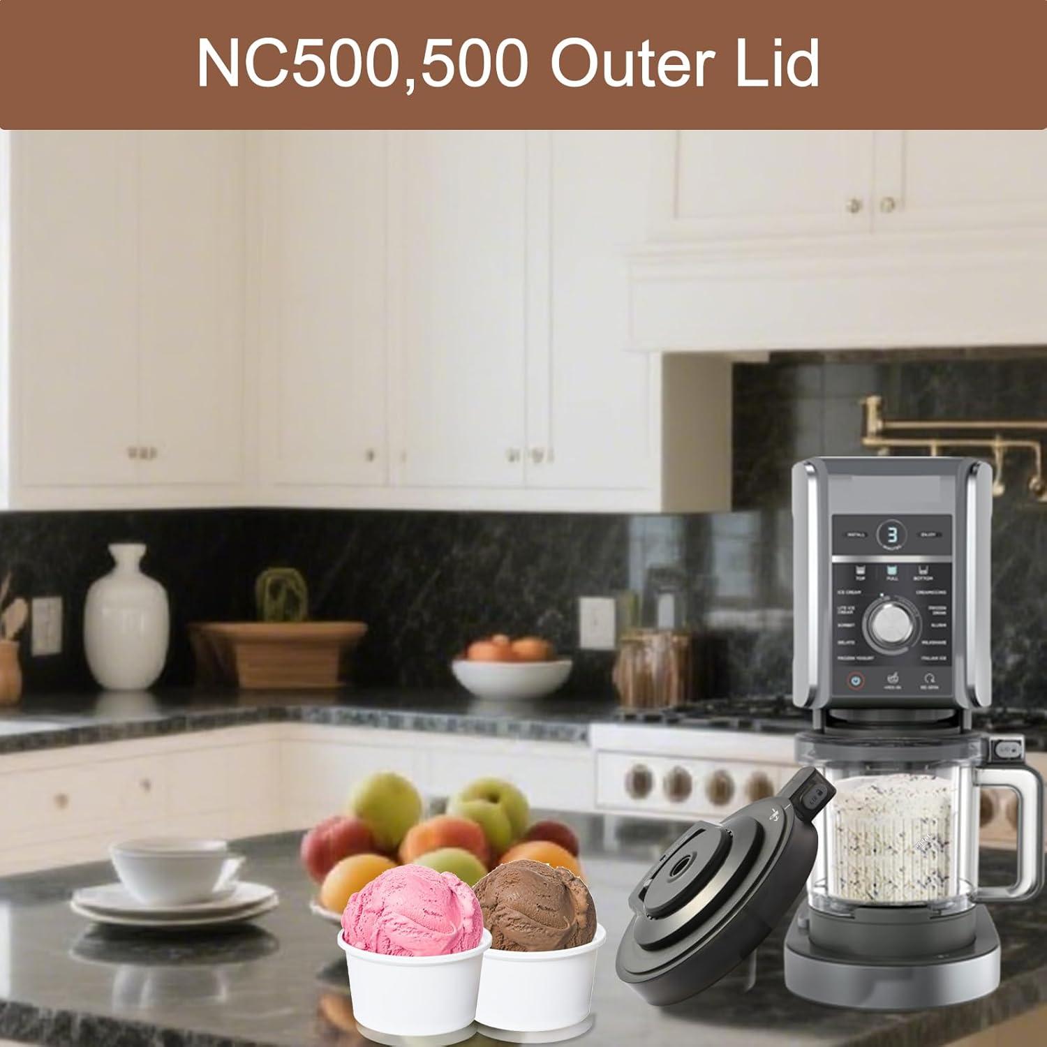 Tapa de repuesto NC500 para máquina de helados Creami Deluxe