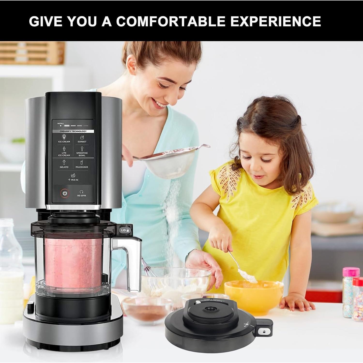 Tapa de tazón exterior Ninja Creami NC299AMZ/NC300/NC301 - Repuesto