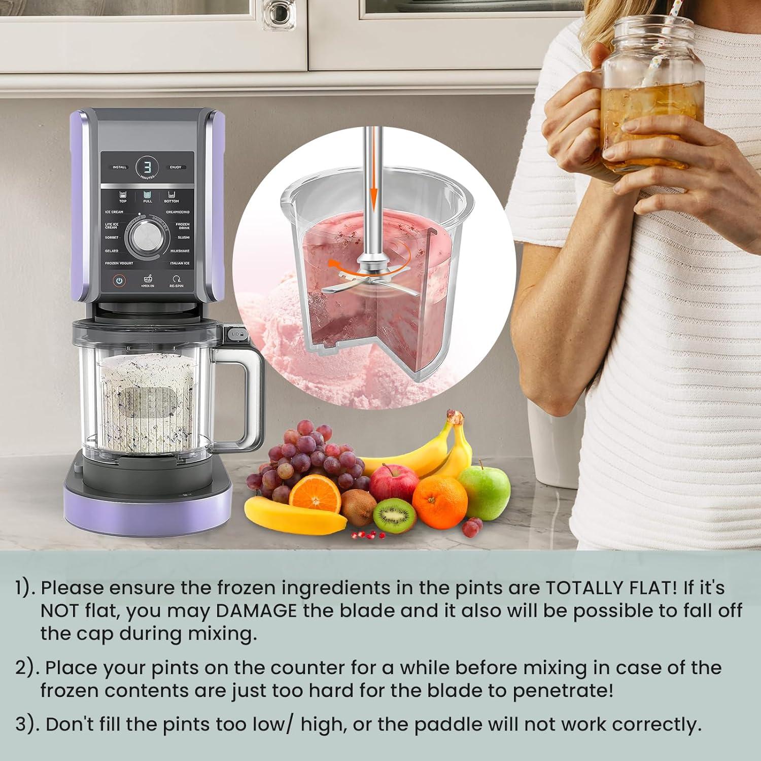 Paleta de Repuesto Ninja Creami NC500/501 - Acero Inoxidable