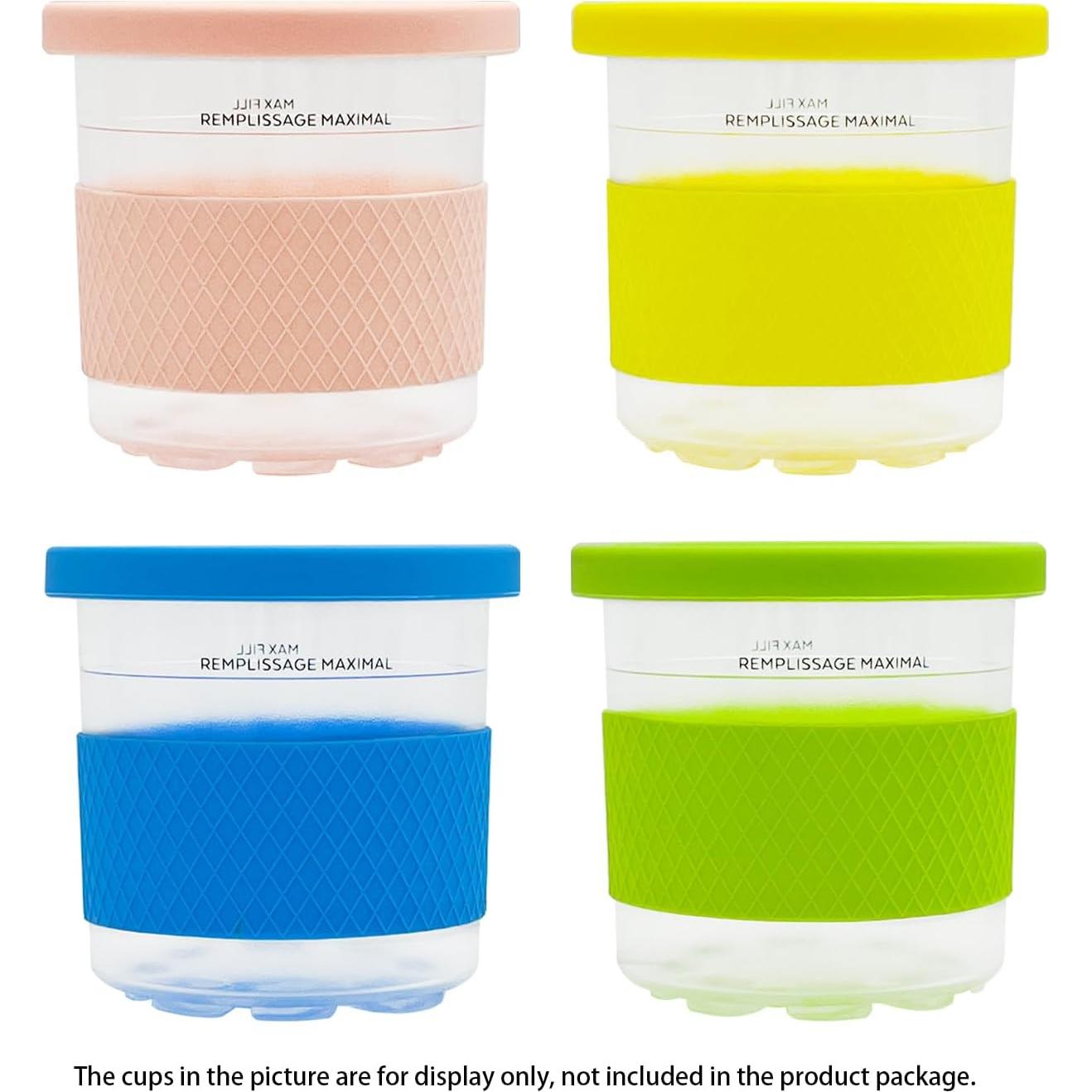 Tapa y Mangas de Silicona CXQ para Máquina de Helados Ninja