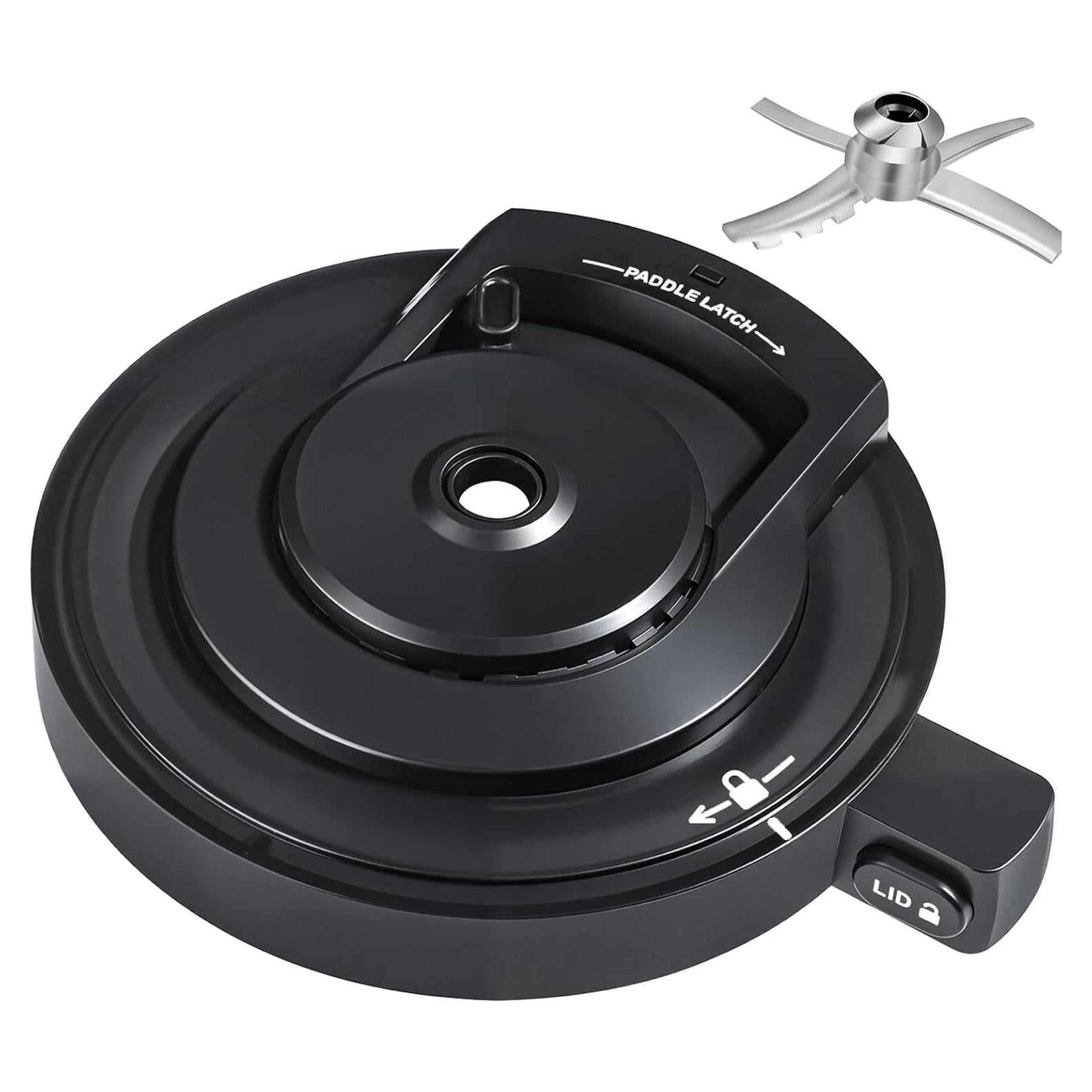 Tapa y Paleta de Tazón Exterior Psasrm para Ninja CREAMi Deluxe