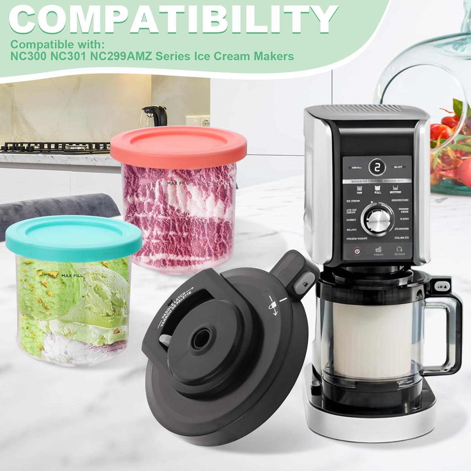 Tapa de Tazón Exterior y 2 Contenedores Creami BLTNATQ NC301