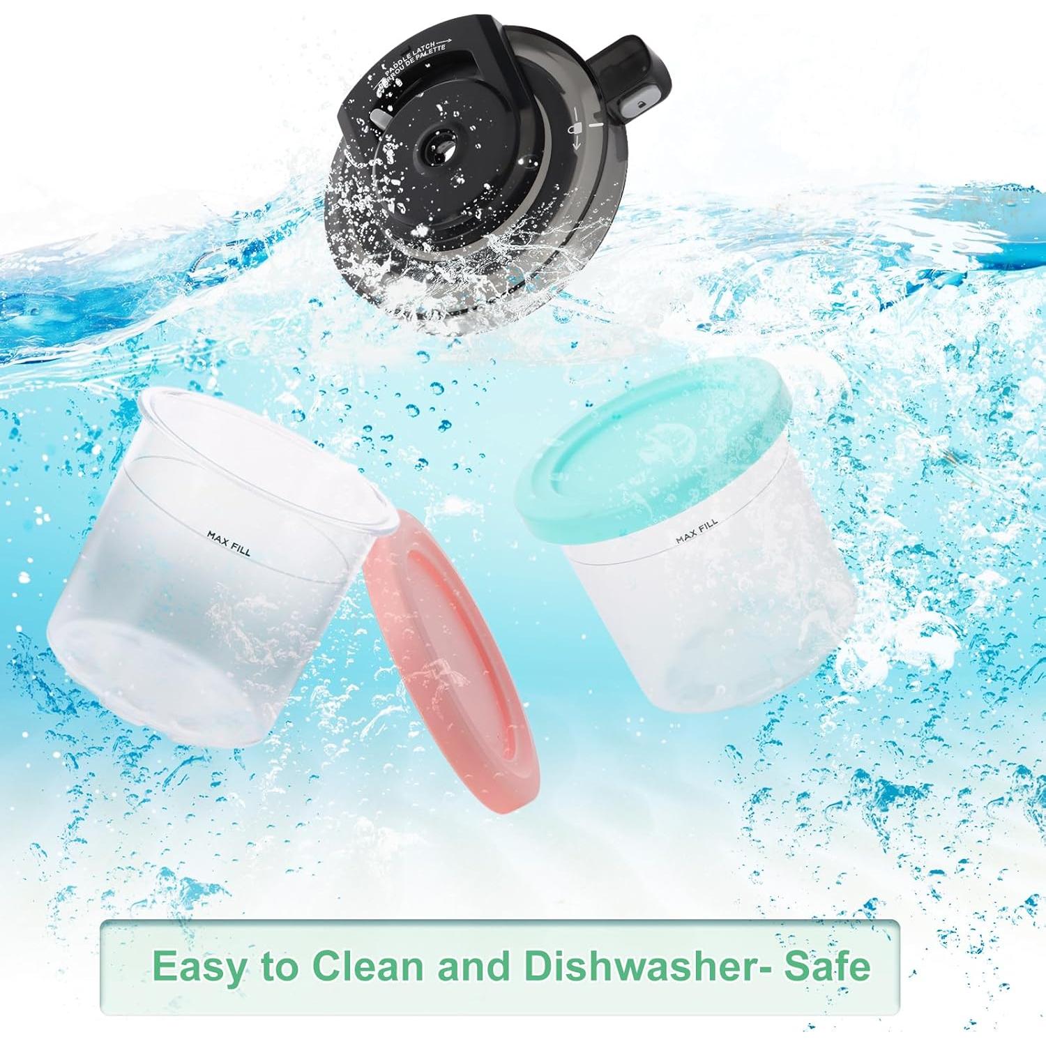 Tapa de Tazón Exterior y 2 Contenedores Creami BLTNATQ NC301