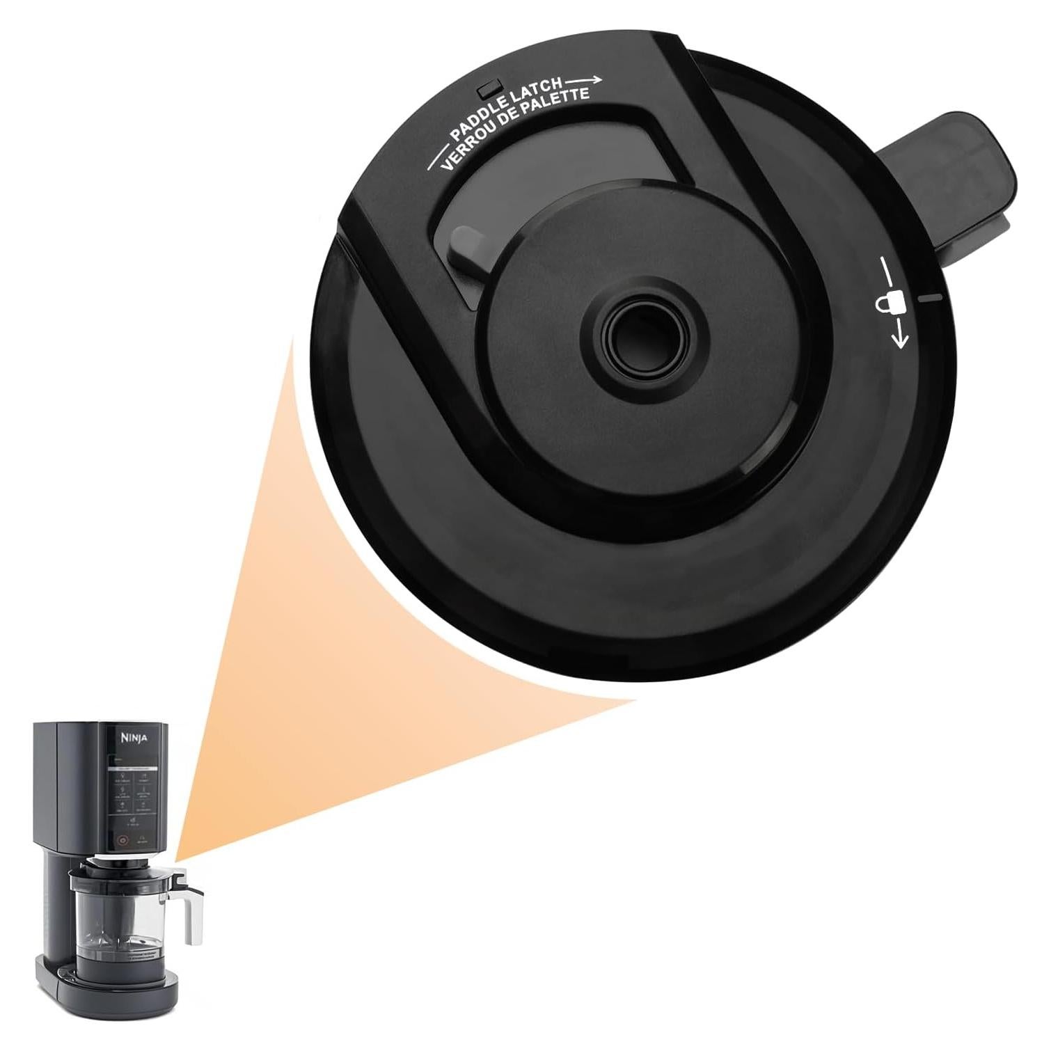 Tapa de tazón exterior Ninja Creami NC301 - Reemplazo duradero