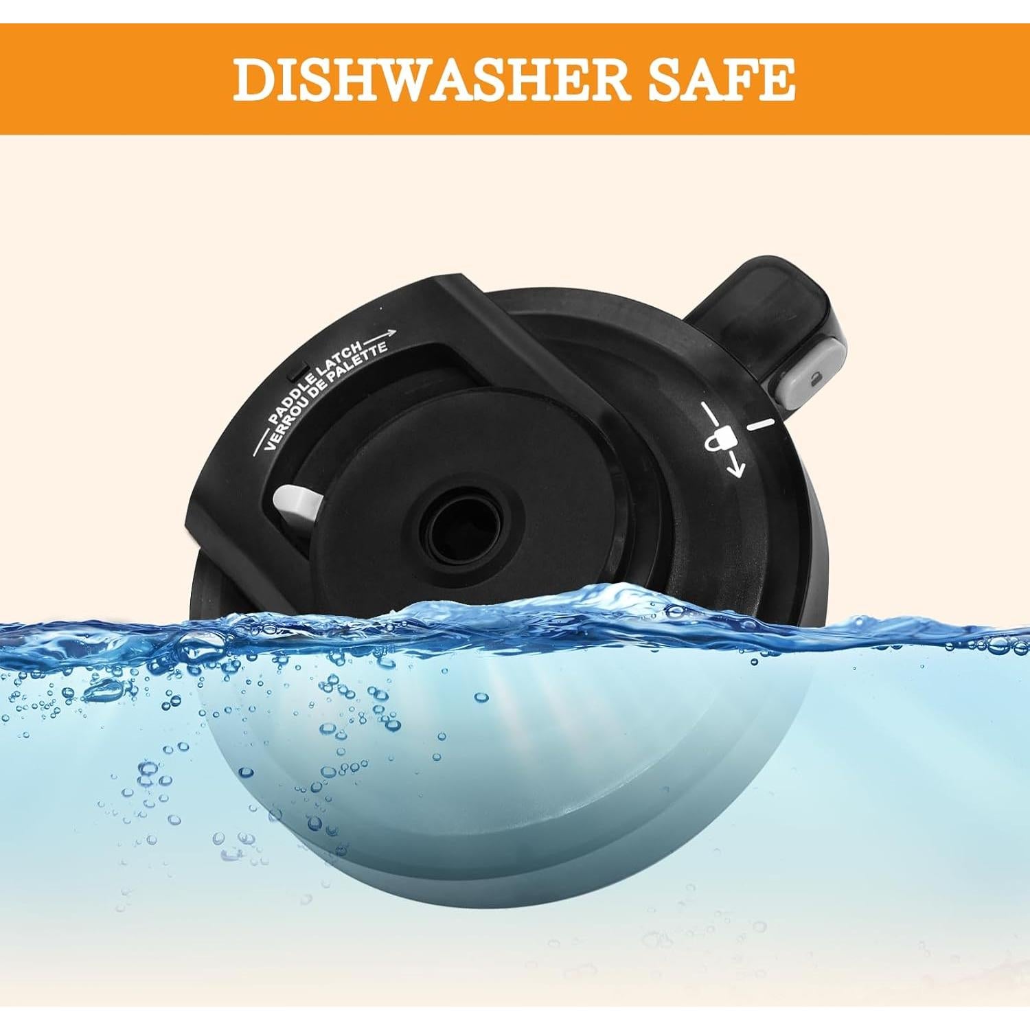 Tapa de tazón exterior Ninja Creami NC301 - Reemplazo duradero