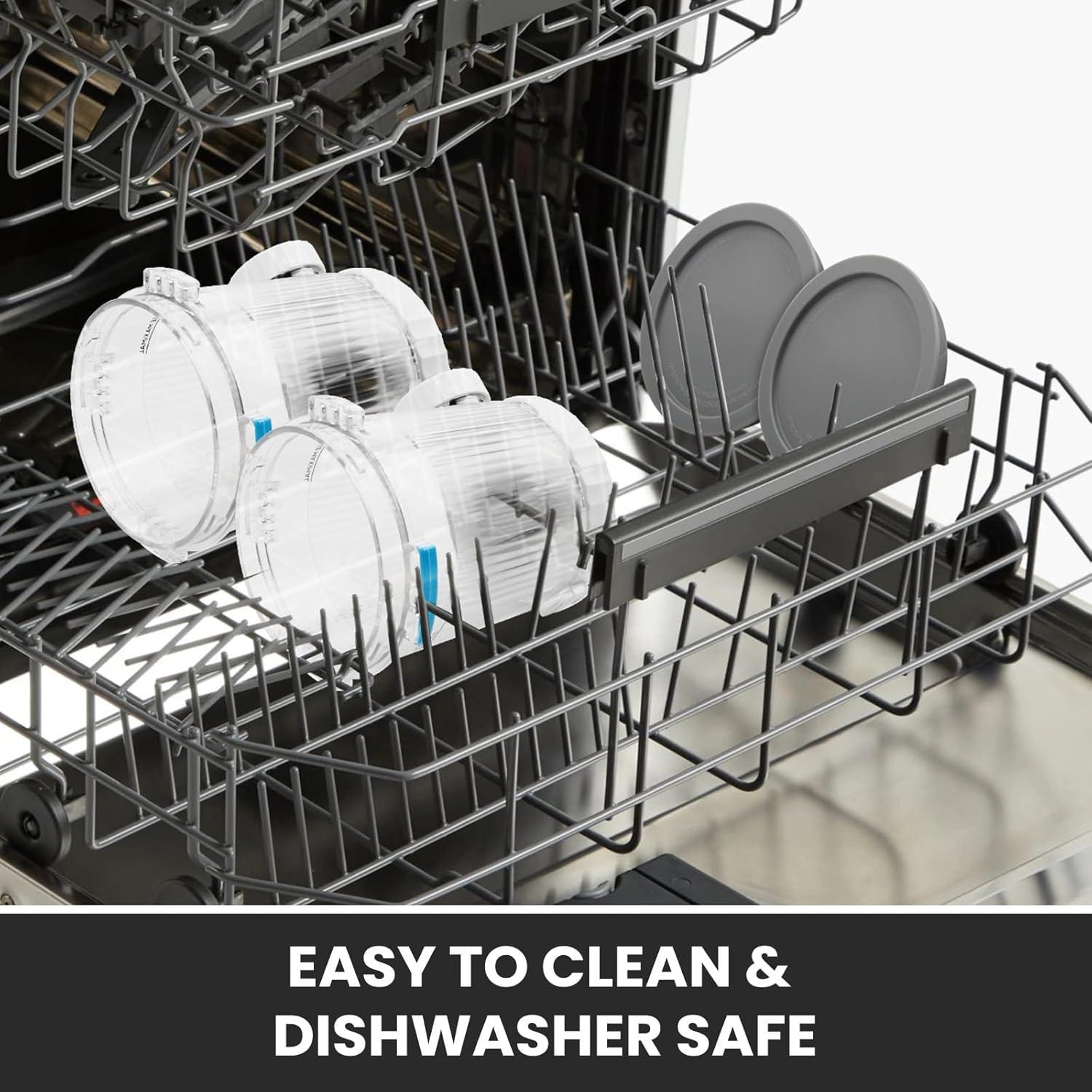 Contenedores Reemplazo Ninja Creami Pint - 3 Piezas Grado Alimenticio