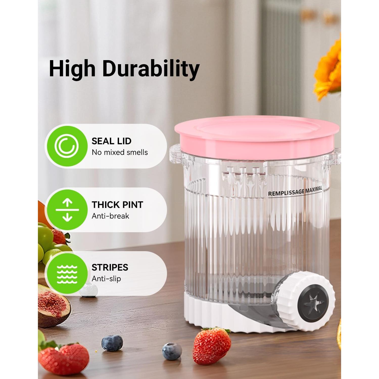 Paquete de 4 Contenedores Ninja Creami Swirl Pints NC700