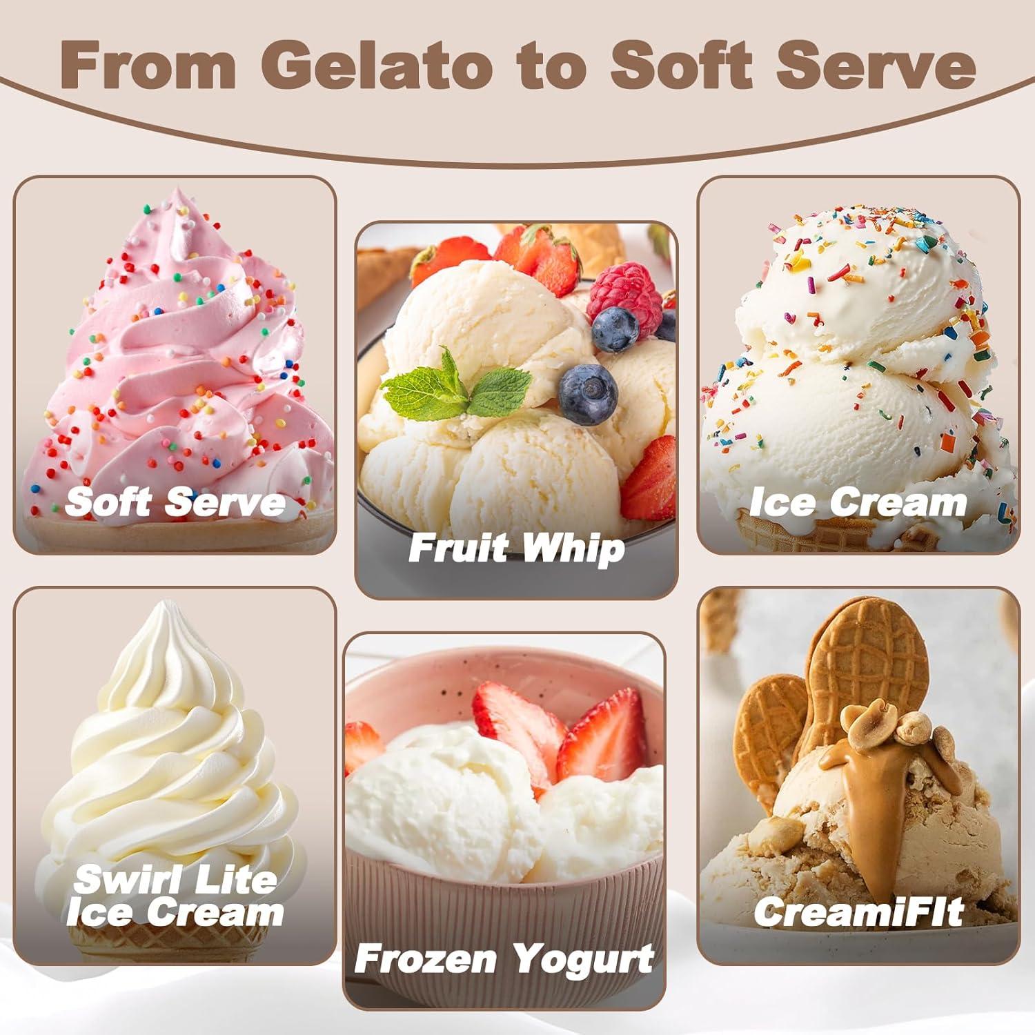 Pinturas y tapas Ninja Creami NC700 - Paquete de 4, 16 oz