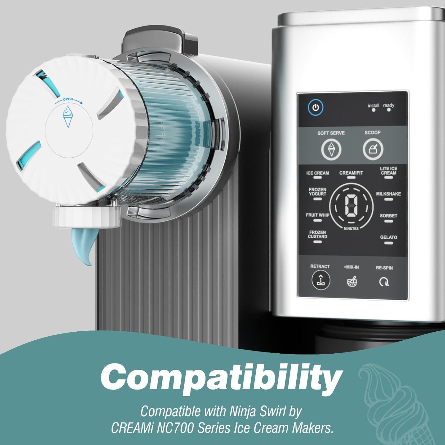 Contenedores de Reemplazo Ninja CREAMi NC700 - 2 Piezas 473ml