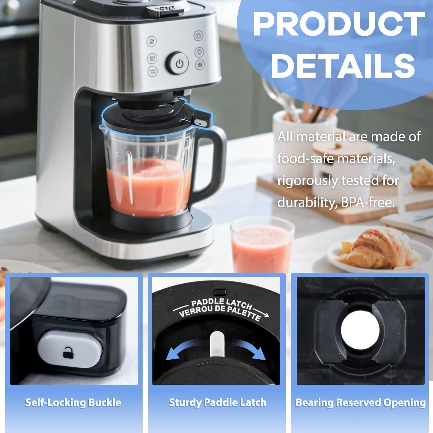 Tapa de Tazón Exterior WUPIOS para Ninja Creami NC301