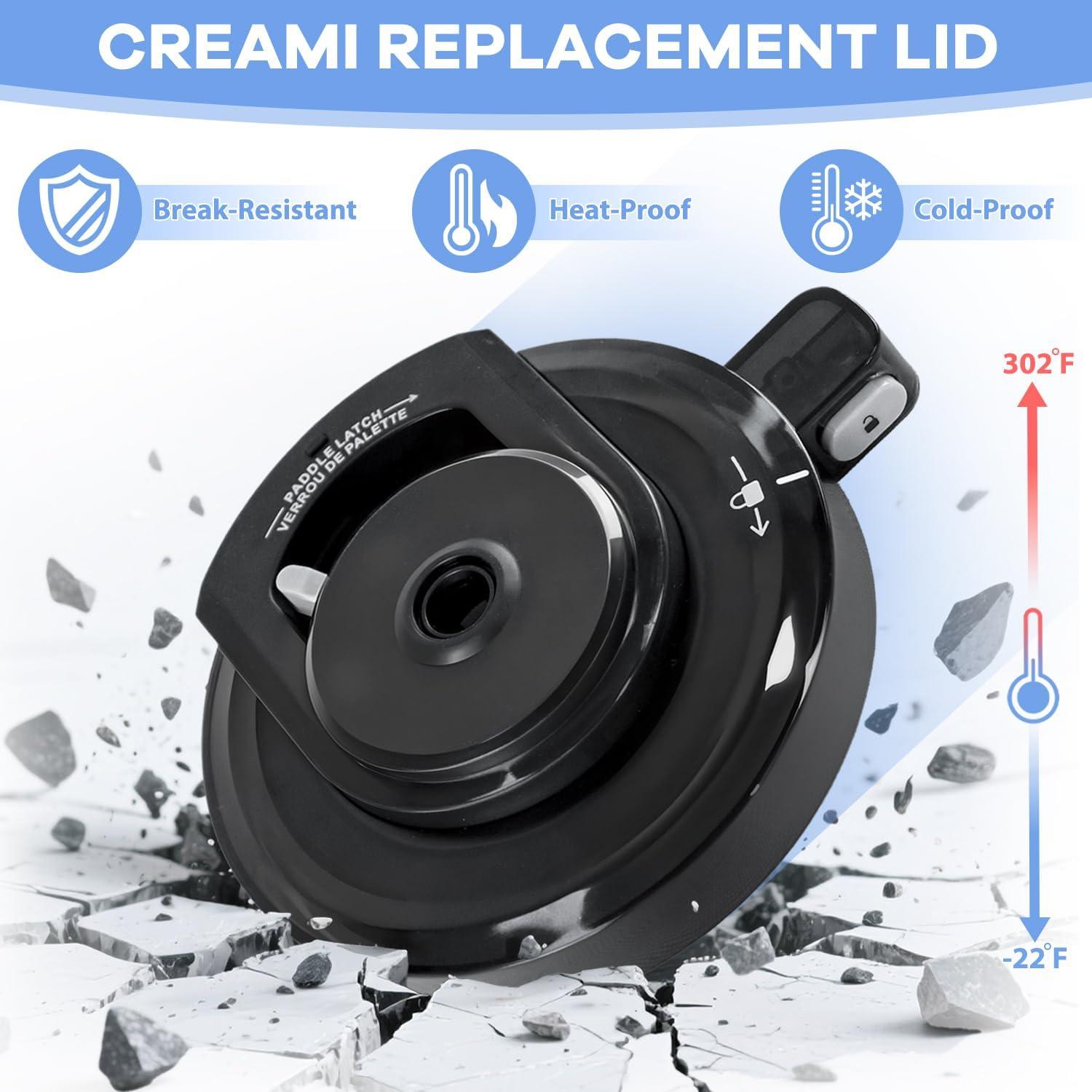 Tapa de Tazón Exterior WUPIOS para Ninja Creami NC301