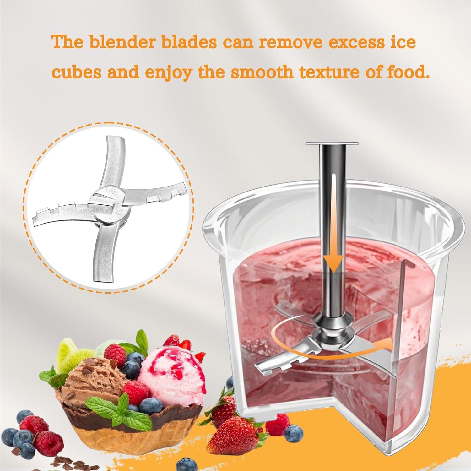 Cuchilla de Paleta de Acero Inoxidable Ninja Creami NC300