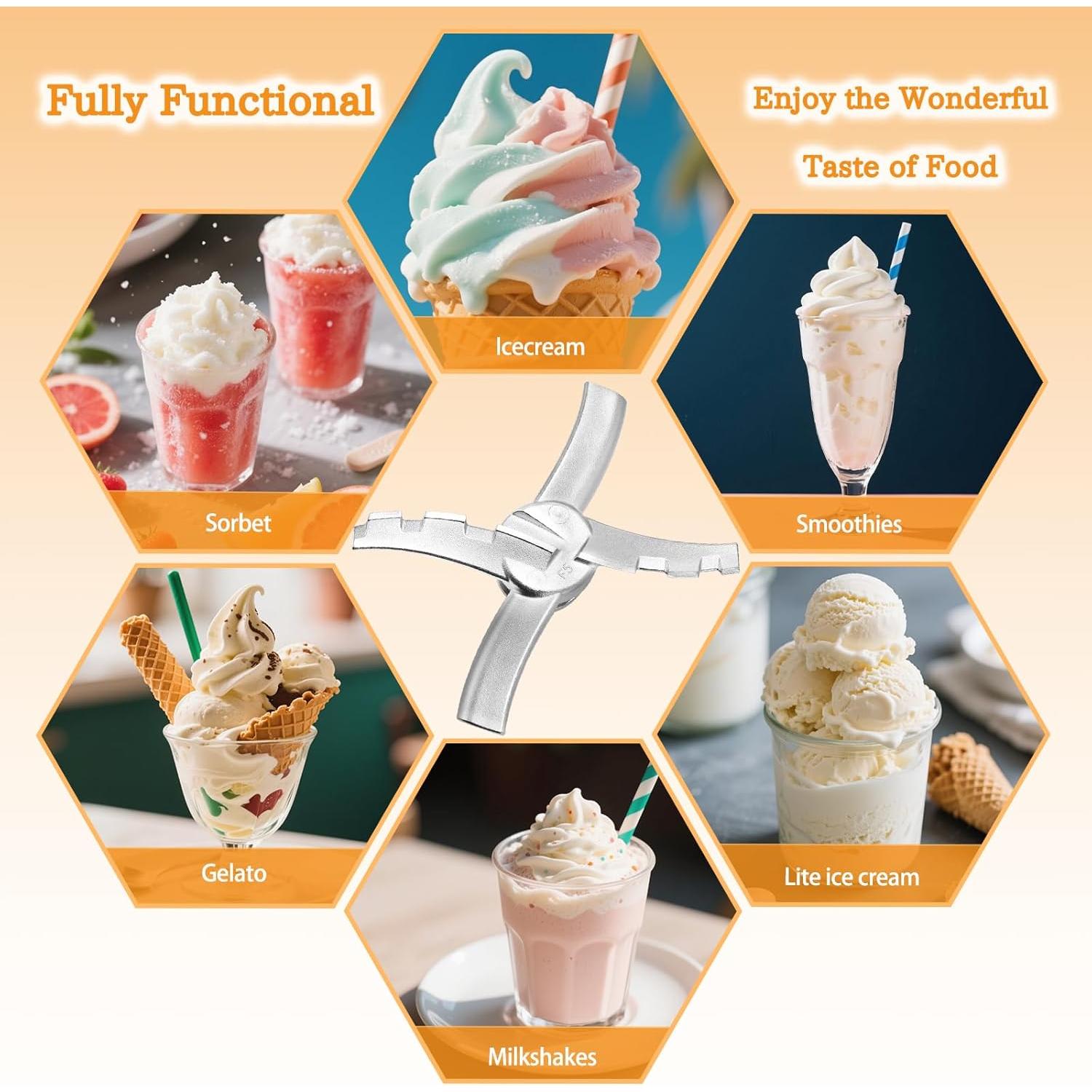 Cuchilla de Paleta de Acero Inoxidable Ninja Creami NC300