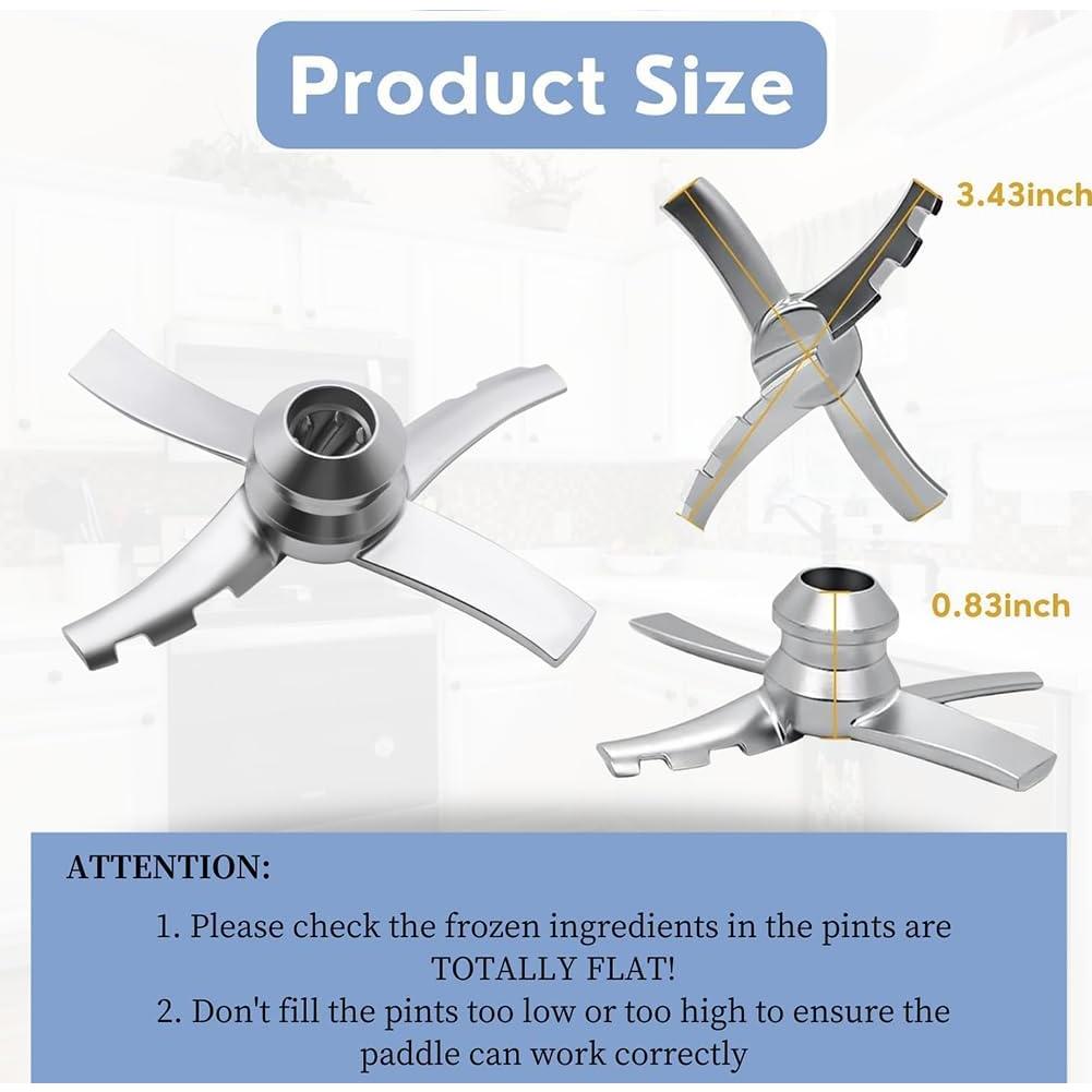 Paleta de Paddle AUMUA para Ninja CREAMi NC301 y NC299AMZ