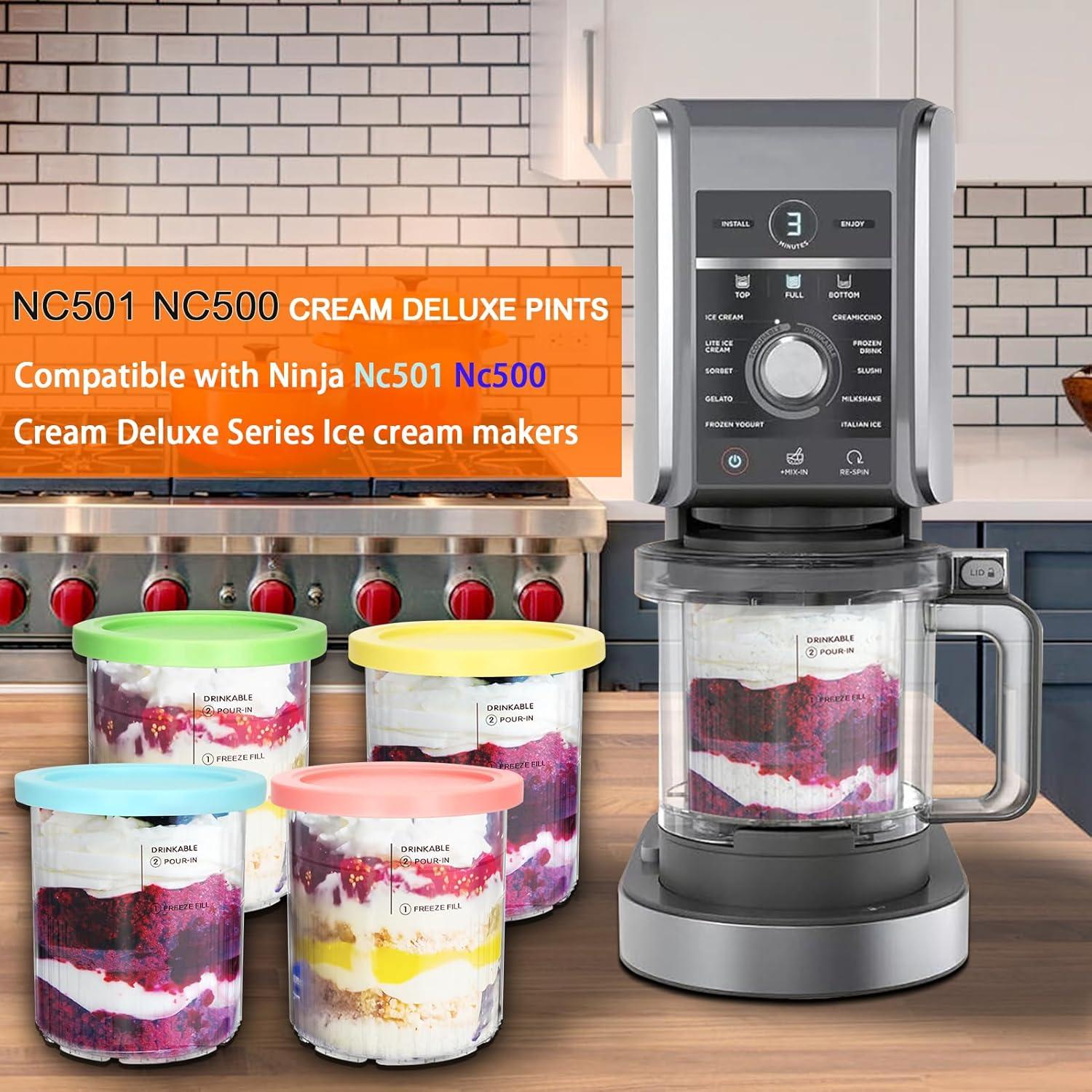 Pints y Tapas para Ninja Creami Deluxe 4 Pack 24 oz