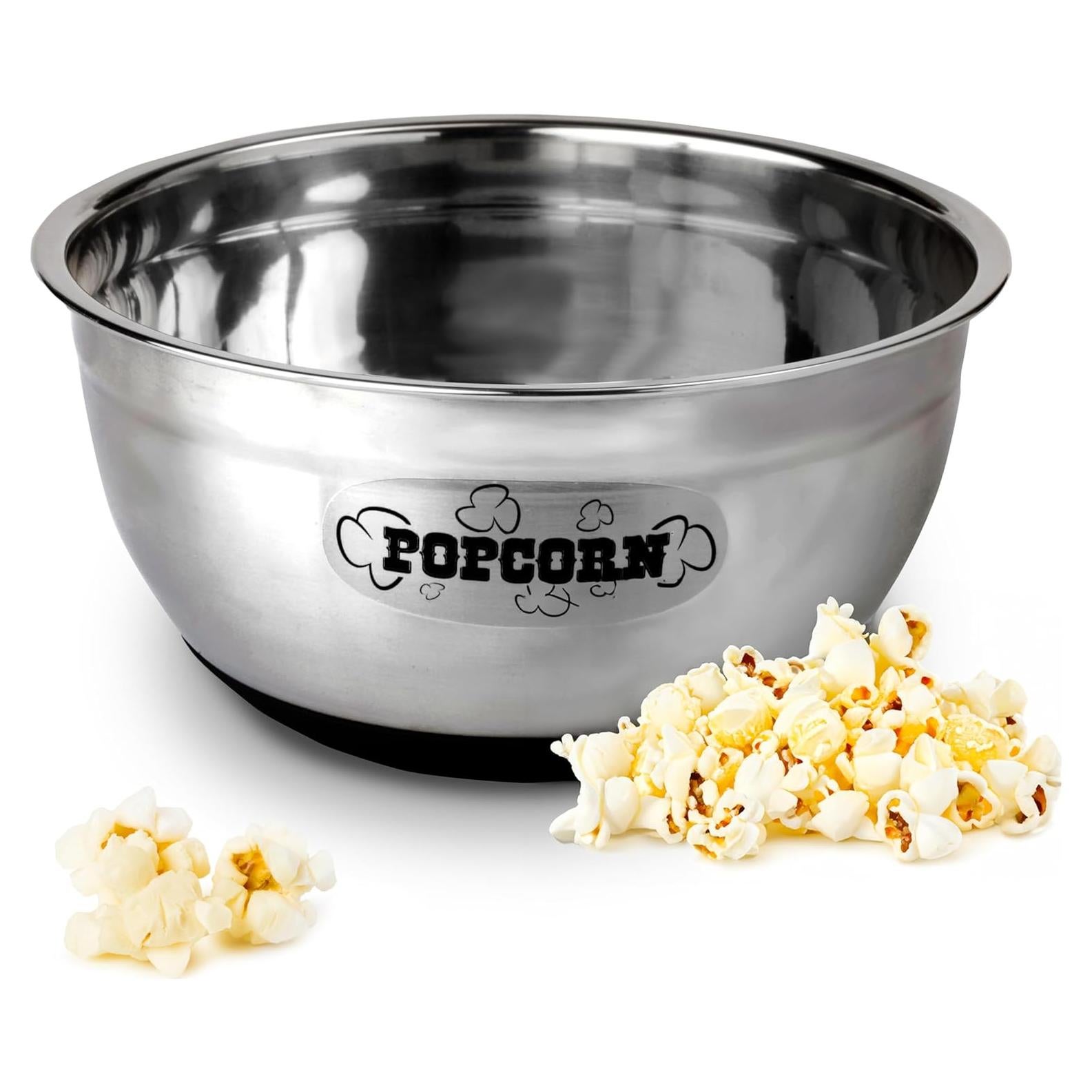 Tazón para Servir Palomitas Wabash Valley Farms 2.7L Acero Inoxidable