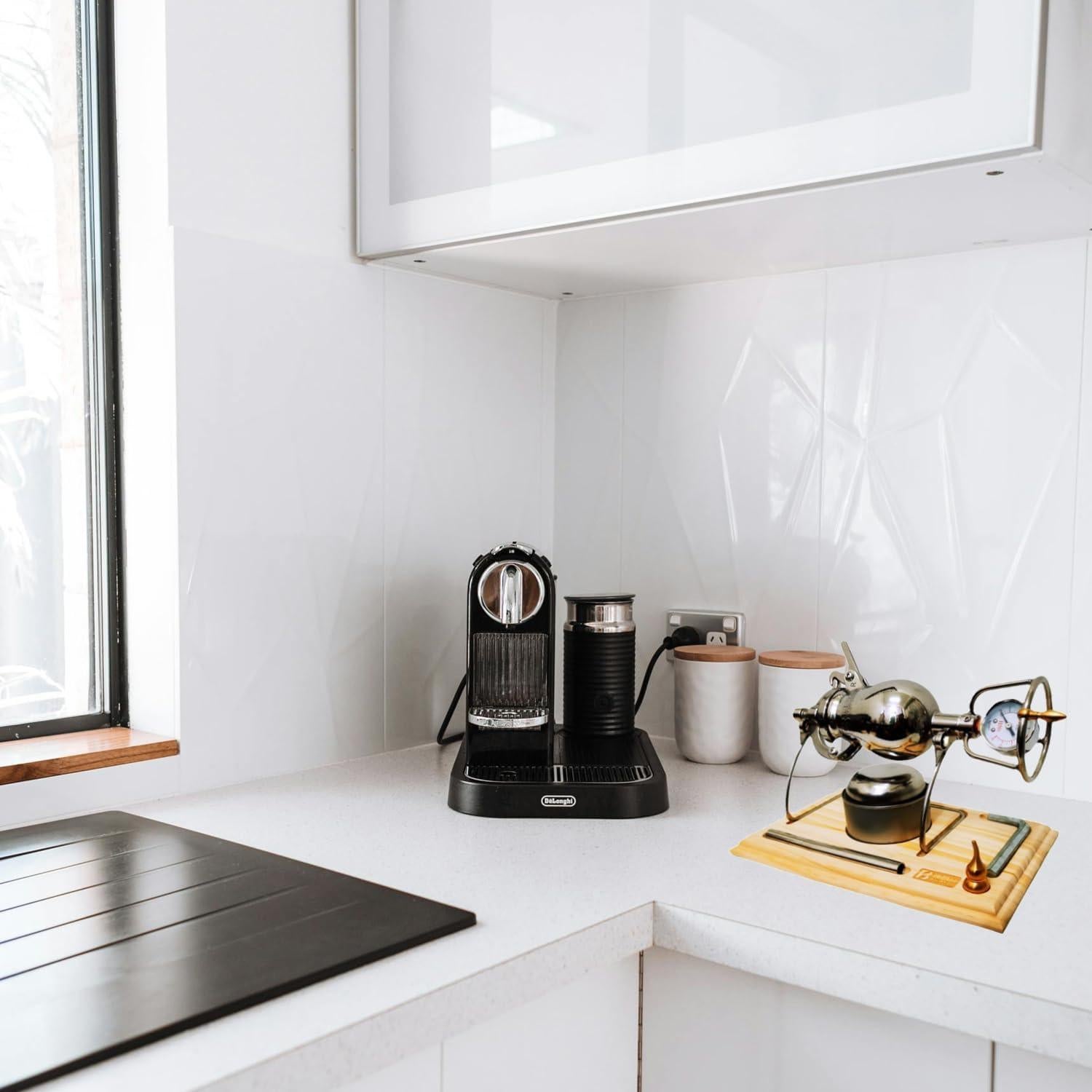 Máquina de Palomitas Manual nLn Hope 400ml Acero Inoxidable