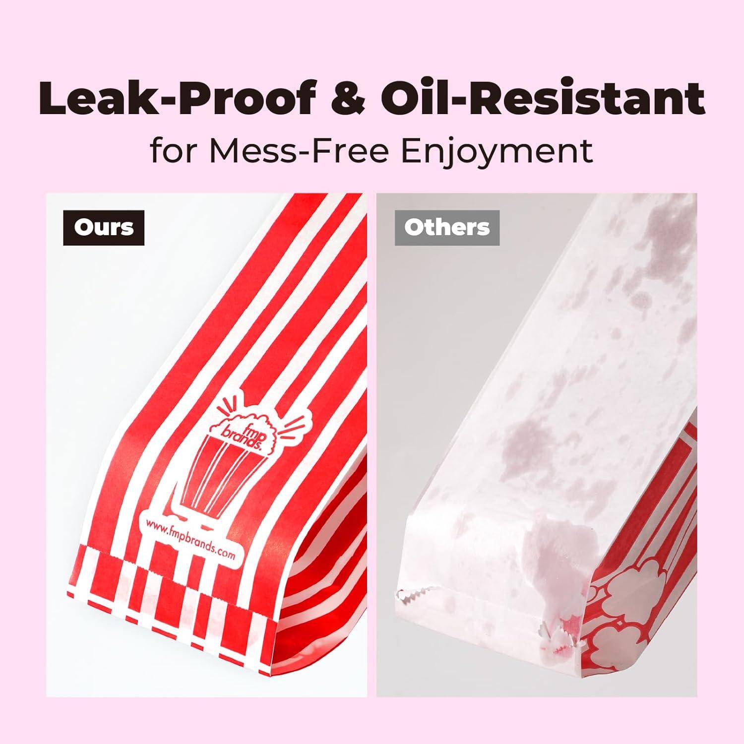 Bolsas de Papel para Palomitas Fit Meal Prep 1000 Unidades 28.35 g