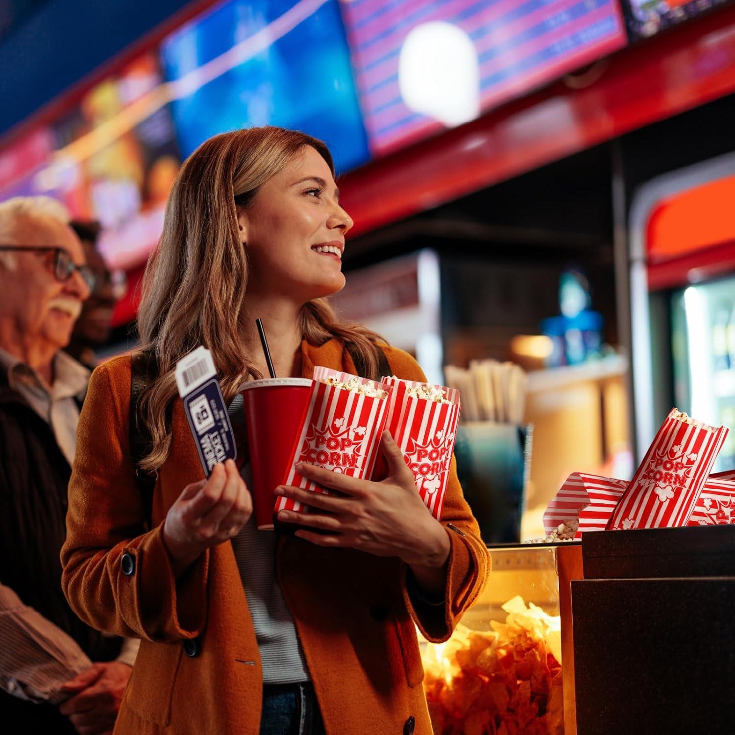 Bolsas de Papel para Palomitas Fit Meal Prep 1000 Unidades 28.35 g