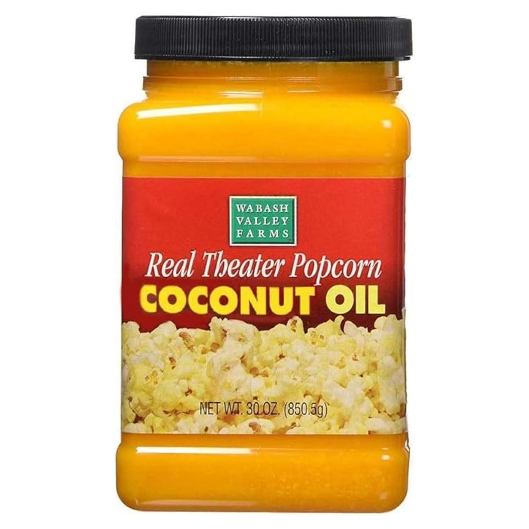 Aceite de Coco para Palomitas Wabash Valley 850g Sabor Mantequilla