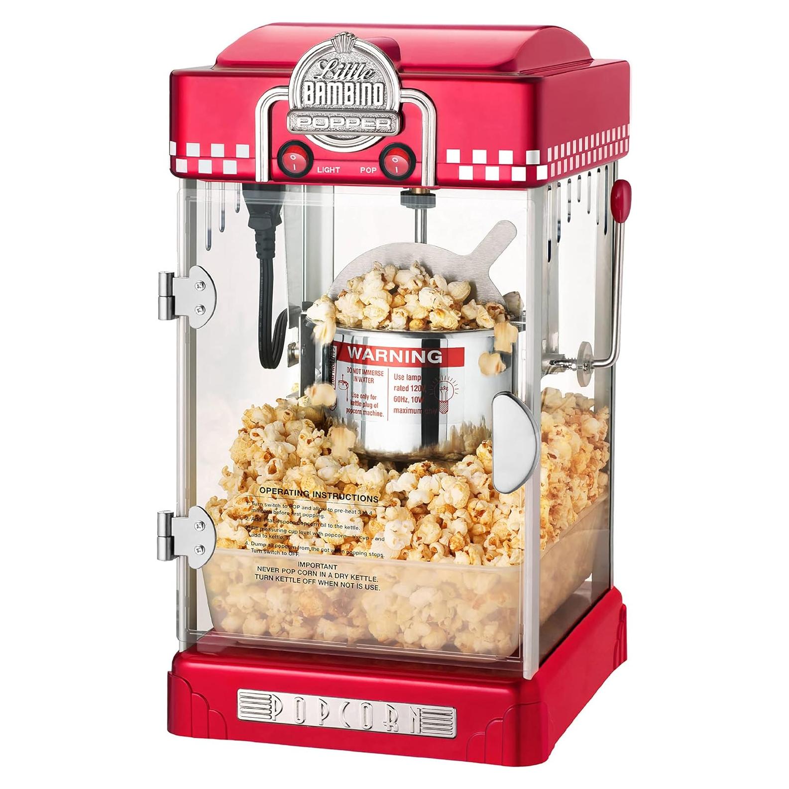 Máquina de Palomitas de Maíz Great Northern 2.5oz Roja