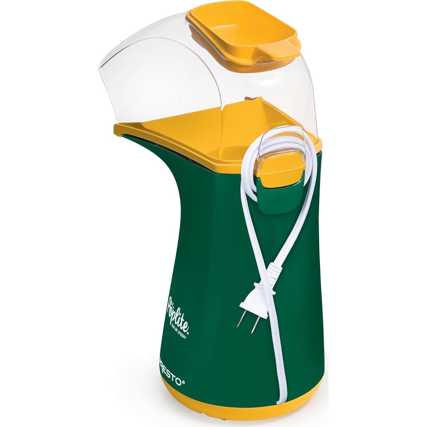 Máquina de Palomitas de Maíz Presto PopLite Verde/Dorado 20 Tazas